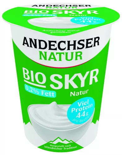 *ANDECHSER Skyr naturalny 0,2% tłuszczu (400g) - BIO