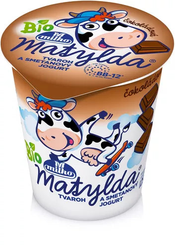 *MILKO MATYLDA Serek czekoladowy ekologiczny (125g) - BIO