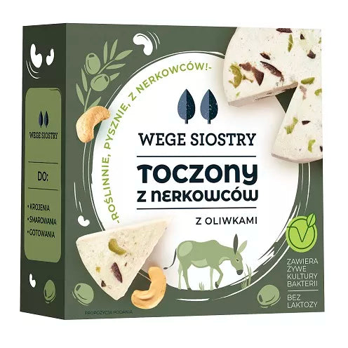 *WEGE SIOSTRY Toczony z nerkowców z oliwkami (140g)